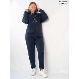 Фотография Спортивный костюм женский трехнитка на флисе полубалта 48,50,52,54 (2цв) "NOWEMBER"