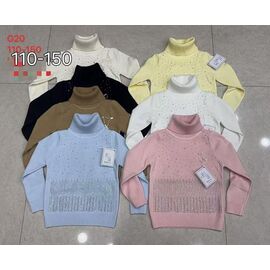 Светер Дитячий на дівчинку G20 d.beige р.5-9 "Фунтик" недорого оптом від прямого постачальника