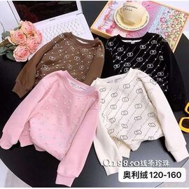 Светер Дитячий на дівчинку 18850 black р.6-10 "Фунтик" недорого оптом від прямого постачальника