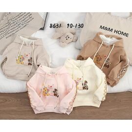 Фотография Батник детский тёплый на девочку 8613 pink р.1-5 "Фунтик" недорого оптом от прямого поставщика