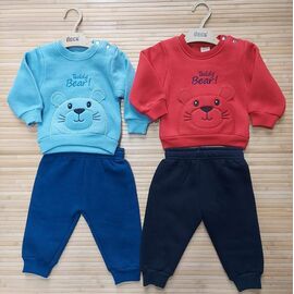 Костюм дитячий спортивний теплий на хлопчика 56559 red р.0.6-2 "Major" недорого оптом від прямого постачальника