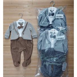 Комбінезон дитячий на хлопчика 4112 navy р.0.3-0.9 "Major" недорого оптом від прямого постачальника