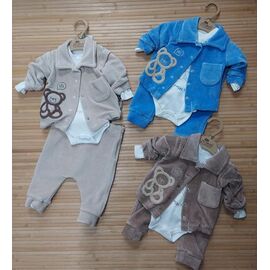 Костюм дитячий спортивний теплий на хлопчика 1432 blue р.0.3-1 "Major" недорого оптом від прямого постачальника