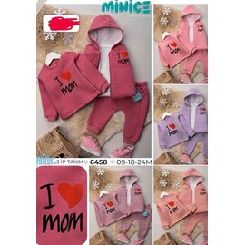 Фотография Костюм детский спортивный тёплый на девочку 6458 d.pink р.0.9-2 "Major" недорого оптом от прямого поставщика