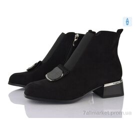 Фотография Ботинки женские стильные Весна/осень L552-6E (6 пар р.35-39) "Lino Marano" недорого оптом от прямого поставщика