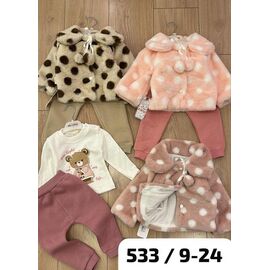 Фотография Костюм детский на девочку 533 peach р.0.9-2 "Major" недорого оптом от прямого поставщика