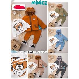 Костюм дитячий спортивний теплий на хлопчика 6471 orange р.0.9-2 "Major" недорого оптом від прямого постачальника