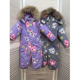 Комбінезон дитячий на дівчинку L2312 grey р.80-104 "Major" недорого оптом від прямого постачальника