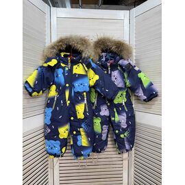 Комбінезон дитячий на дівчинку H115 blue р.80-104 "Major" недорого оптом від прямого постачальника