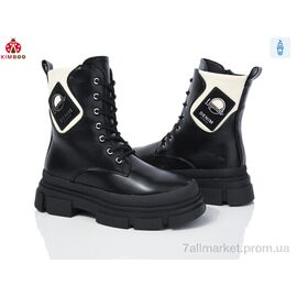 Черевики дитячі зручні Зима FG24132-3M (8 пар р.33-38) "KIMBOO" недорого оптом від прямого постачальника