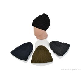 Шапка чоловіча Зима 9-11 mix (5 шт. р.сітка56-58) "TUZZI" недорого оптом від прямого постачальника