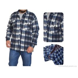 Чоловіча сорочка Зима C16 mix (5 шт. р.сіткаXL-5XL) "Sport style" недорого оптом від прямого постачальника