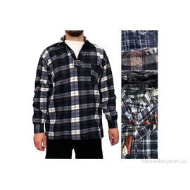 Чоловіча сорочка Зима C17 mix (5 шт. р.сіткаXL-5XL) "Sport style" недорого оптом від прямого постачальника
