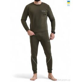 Термобілизна чоловіча Зима Батал хакі (4 шт. р.сітка3XL-6XL) "Sport style" недорого оптом від прямого постачальника
