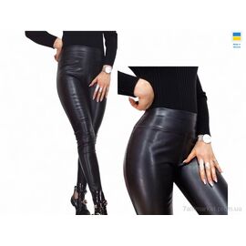 Лосінси жіночі Зима 7391 чорний (4 шт. р.сіткаS-XL) "Sport style" недорого оптом від прямого постачальника