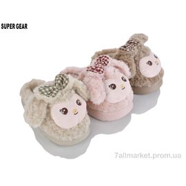 Тапки жіночі для будинку Зима KY2525 mix (12 пар р.36-41) "Super Gear" недорого оптом від прямого постачальника