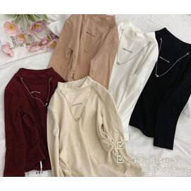 Светер Дитячий на дівчинку 86209-2 brown р.130-170 "Meloria" недорого оптом від прямого постачальника