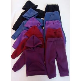 Костюм дитячий спортивний теплий на дівчинку ML2831 purple р.28-36 "Meloria" недорого оптом від прямого постачальника