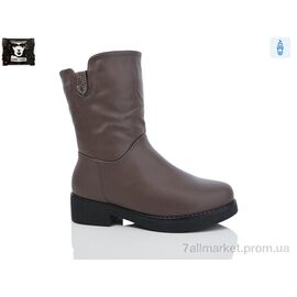 Чоботи жіночі зручні Зима K509-19 (6 пар р.36-41) "Steel Land" недорого оптом від прямого постачальника