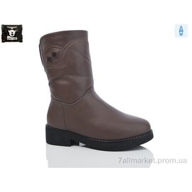 Чоботи жіночі зручні Зима K509-29 (6 пар р.36-41) "Steel Land" недорого оптом від прямого постачальника