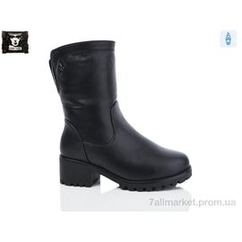 Чоботи жіночі зручні Зима K506-1 (6 пар р.36-41) "Steel Land" недорого оптом від прямого постачальника