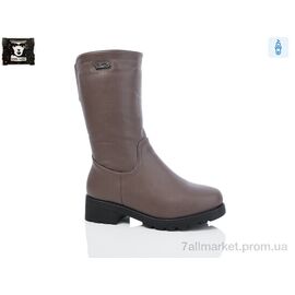 Чоботи жіночі зручні Зима 659-29 (6 пар р.36-41) "Steel Land" недорого оптом від прямого постачальника