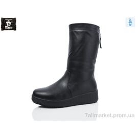 Чоботи жіночі зручні Зима H251-1 (6 пар р.36-41) "Steel Land" недорого оптом від прямого постачальника