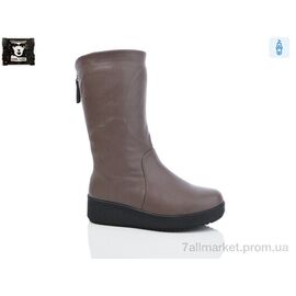 Чоботи жіночі зручні Зима H251-19 (6 пар р.36-41) "Steel Land" недорого оптом від прямого постачальника