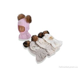 Шапка дитяча Зима 4066-1D mix (5 шт. р.сітка48-50) "Red Hat" недорого оптом від прямого постачальника