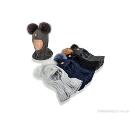 Фотография Шапка детская Зима 4080M mix (5 шт. р.сетка 50-52) "Red Hat" недорого оптом от прямого поставщика