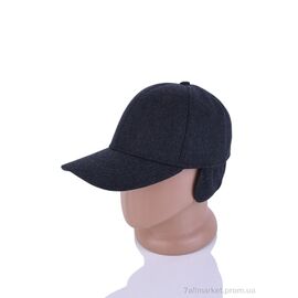 Фотография Кепка для мужчин Весна/осень Вовна т.сірий (5 шт. р.сетка 56-60) "TUZZI" недорого оптом от прямого поставщика