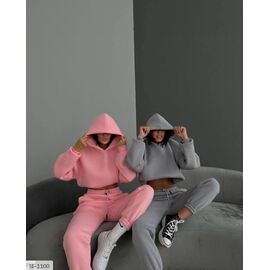 Жіночий спортивний костюм на флісі р.42-46 "BEST FASHION" купити недорого від прямого постачальника