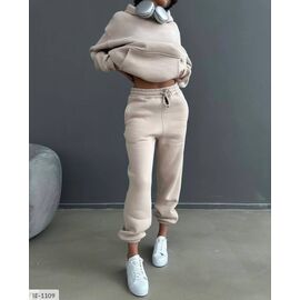 Жіночий спортивний костюм на флісі великого розміру. р.48-52 "BEST FASHION" купити недорого від прямого постачальника