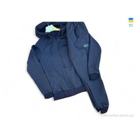 Фотография Спортивный костюм мужской Зима 01AU чорний (5 шт. р.сетка 46-54) "Sport style" недорого оптом от прямого поставщика