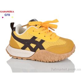 Кросівки дитячі модні Весна/осінь S232-6 (8 пар р.26-31) "GFB-Канарейка" недорого оптом від прямого постачальника