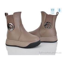 Черевики дитячі зручні Зима 2326-1R (8 пар р.27-32) "PoniTop kids" недорого оптом від прямого постачальника