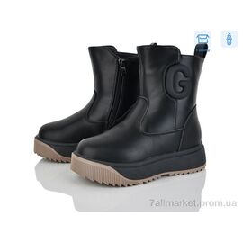 Черевики дитячі зручні Зима 2326-3A (8 пар р.27-32) "PoniTop kids" недорого оптом від прямого постачальника