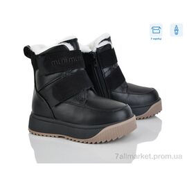 Черевики дитячі зручні Зима 2326-8A (8 пар р.27-32) "PoniTop kids" недорого оптом від прямого постачальника