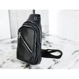 Сумка чоловіча 1916 black р.30*15*5 "Glamorta" недорого оптом від прямого постачальника