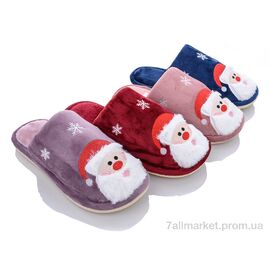 Фотография Тапки женские для дома Весна/осень AN11 mix (12 пар р.36-41) "Deshman" недорого оптом от прямого поставщика