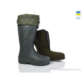 Фотография Сапоги из пены мужские зима N135-1 зелений (6 пар р.42-45) "Lot Shoes" недорого оптом от прямого поставщика