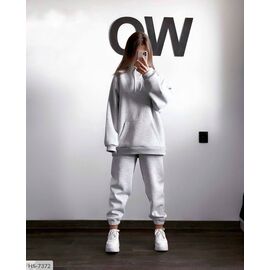 Фотография Худи с кенгуру + джогеры свободного кроя р.48-52 "BEST FASHION" купить недорого от прямого поставщика