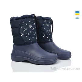 Фотография Сапоги из пены женские зима Кредо 2034 синій місяць (6 пар р.37-41) "Vladimir" недорого оптом от прямого поставщика