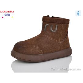 Черевики дитячі зручні Весна/осінь T151-3 (8 пар р.22-27) "GFB-Канарейка" недорого оптом від прямого постачальника
