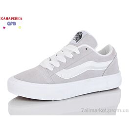 Кеди жіночі стильні Весна/осінь Q562-10 (8 пар р.36-41) "GFB-Канарейка" недорого оптом від прямого постачальника