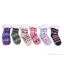 Шкарпетки для дітей Зима WF24536 mix (12 шт. р.сітка28-35) "M&L Alex14" недорого оптом від прямого постачальника