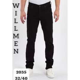 Фотография Джинсы мужские 2035 black р.32-40 "God Baron" недорого оптом от прямого поставщика