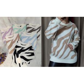 Фотография Свитер женский MA5506 mix р.50-54 "Annet" недорого оптом от прямого поставщика