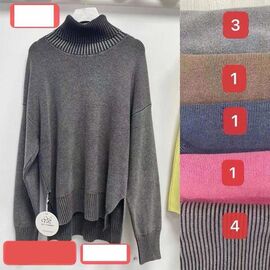 Фотография Свитер женский MA0791 mix р.46-50 "Annet" недорого оптом от прямого поставщика