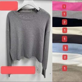 Фотография Свитер женский MA05 mix р.46-50 "Annet" недорого оптом от прямого поставщика